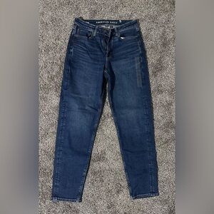 American Eagle Outfitters Women's Dark Blue Skinny Jeans